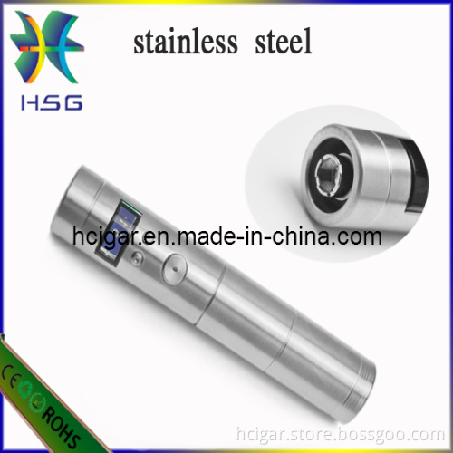 Chrome/Black Chrome/Stainless E-Cigarette Lavatube Vamo V2 Mod with 18350/18650 Battery